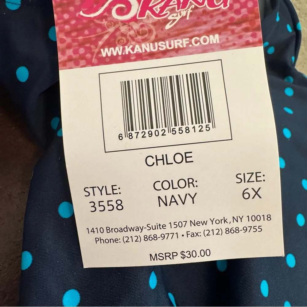 NWT Kanu Surf Daisy Beach Swimsuit - Picture 6 of 9